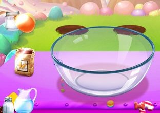 Frosty Ice Cream Icy Dessert