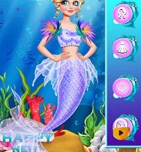 Mermaid New Year Celebration